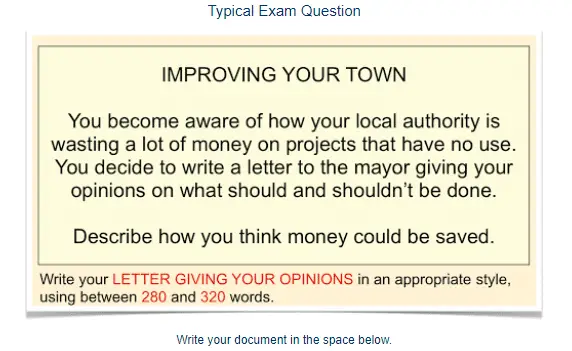 C2 Proficiency Writing Sample Question for Part 2 Letter of Complaint