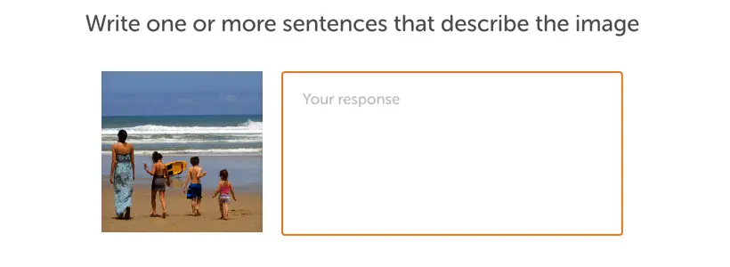 Duolingo English Test Exam Pattern Adaptive Questions Write About the Photo