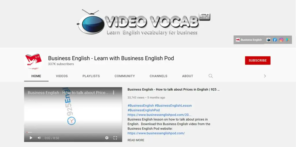 Business English - Learn with Business English Pod
