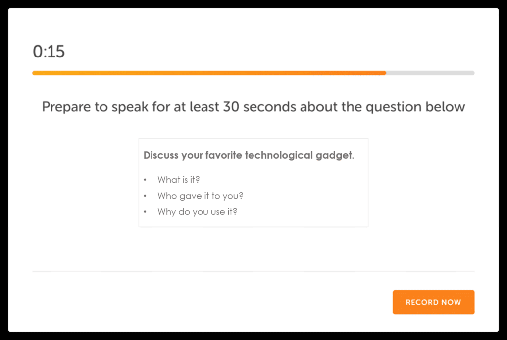 Duolingo English Test Cue Cards Listen Sample Questions 2