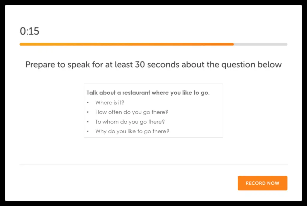 Duolingo English Test Cue Cards Listen Sample Questions 5