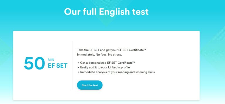 EF Standard English Test: Complete Guide