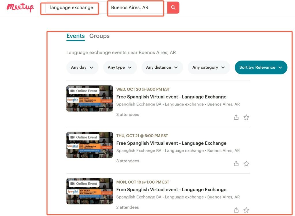 Language Exchange Meetups Buenos Aires