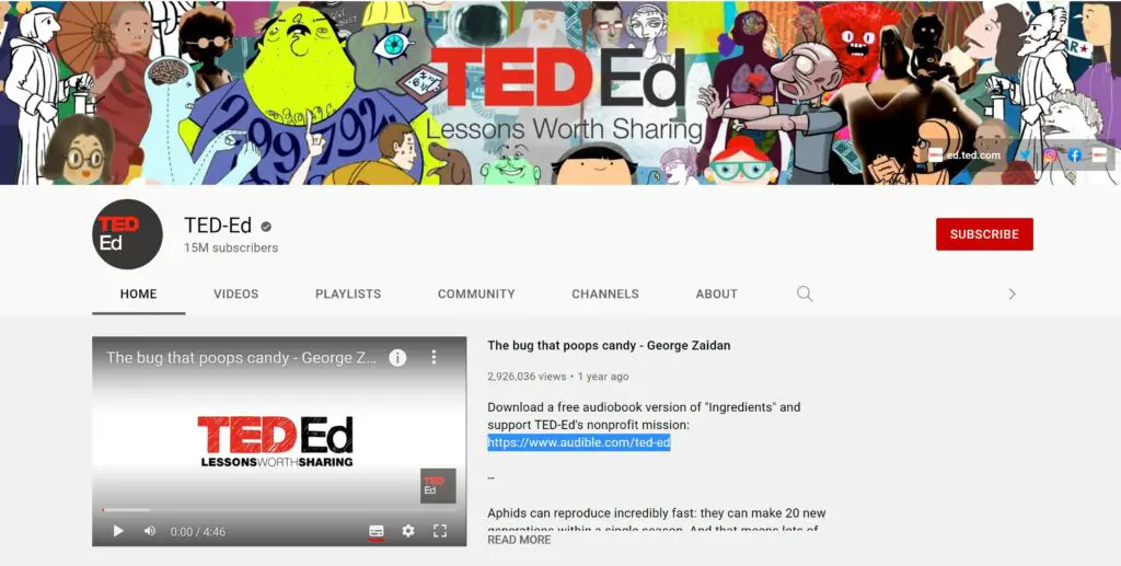 TED-Ed YouTube Channel