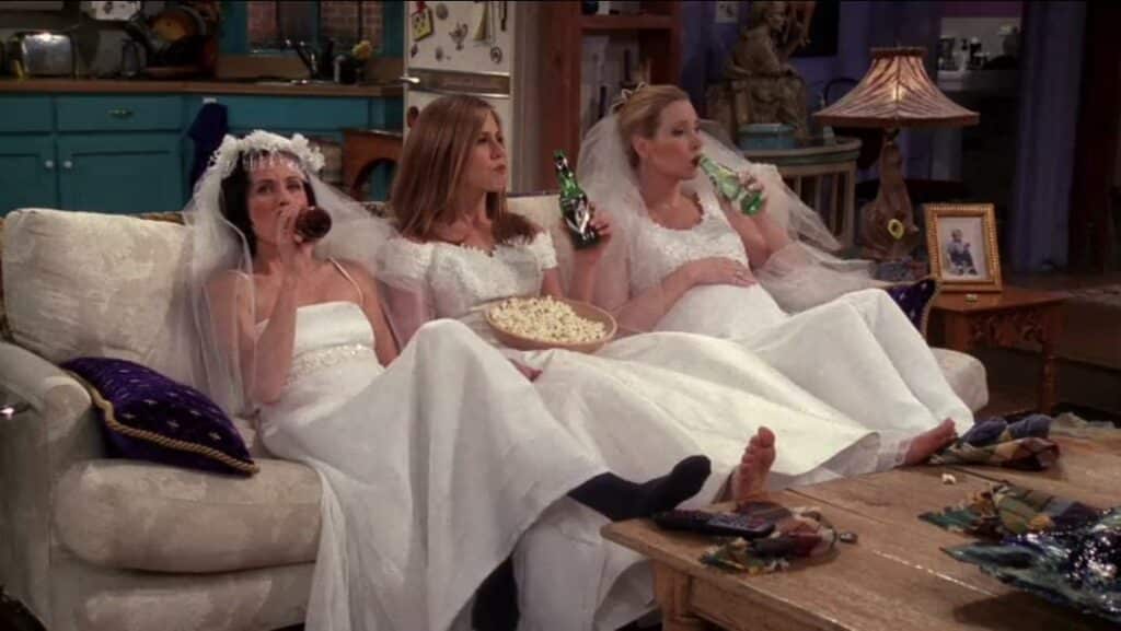The One with All the Wedding Dresses FRIENDS TV Series