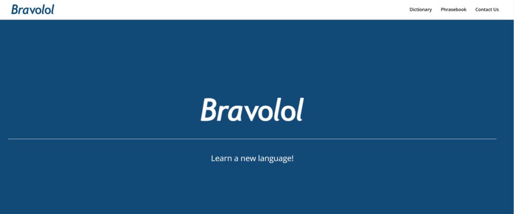 Bravolol Home Page