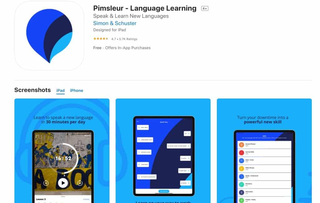 Pimsleur - Language Learning App