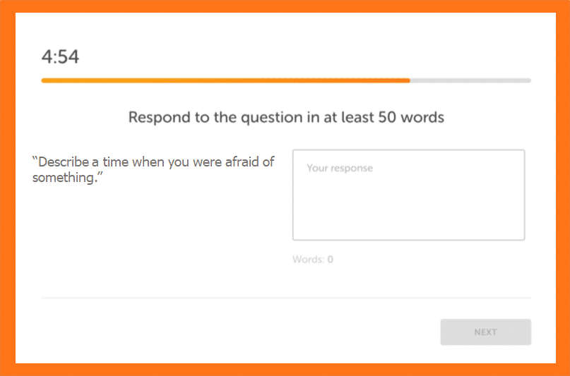 Sample Duolingo English Test Reading Questions -- Read Then Write Practice 2