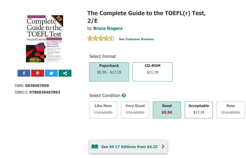 The Complete Guide to the TOEFL Test ThriftBoosk