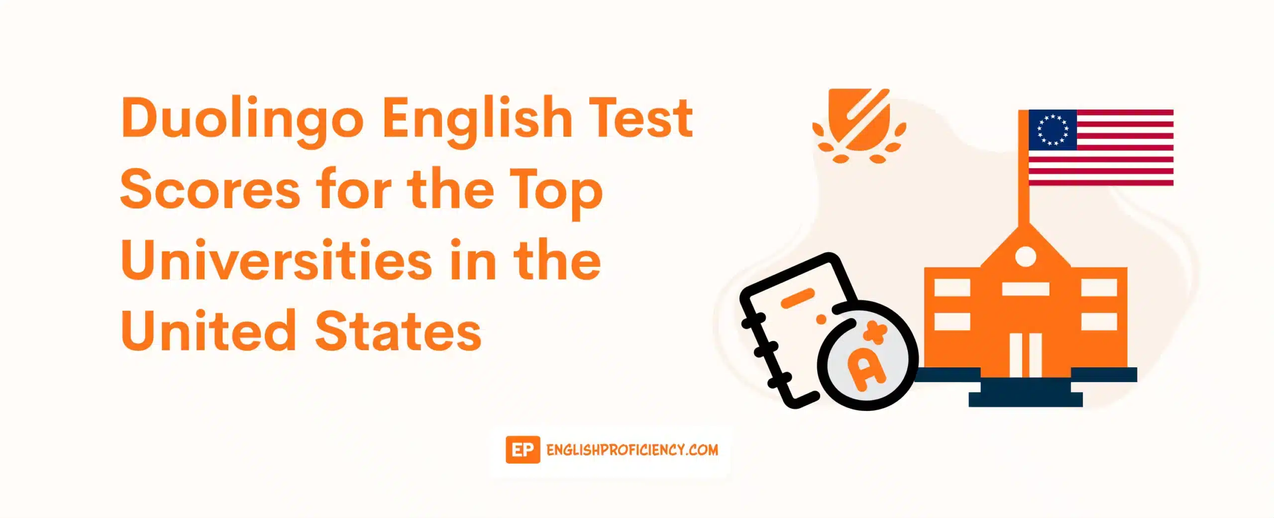 Duolingo English Test Scores for the Top Universities in the United States