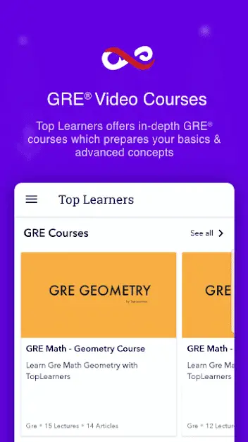 GRE TOEFL Test 2020 by Top Learners - Screenshot 1