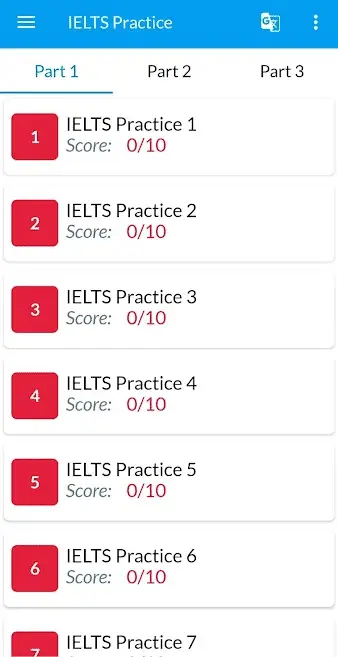 IELTS Practice IELTS Test DrashtiApp - Screenshot 1
