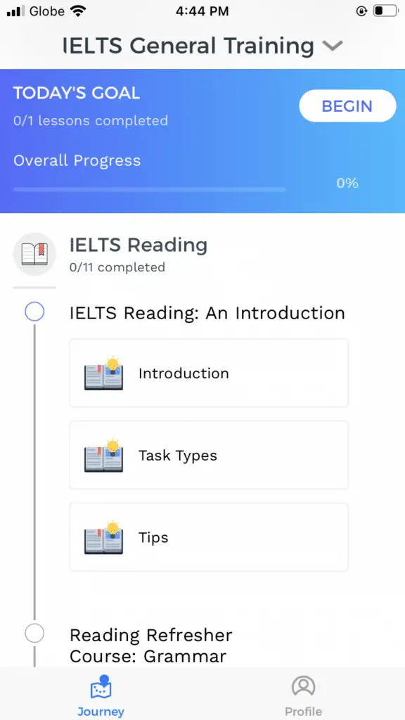 IELTS Prep Master App - Screenshot 1