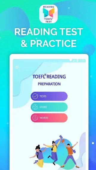 Reading – TOEFL Preparation Tests - Screenshot 1