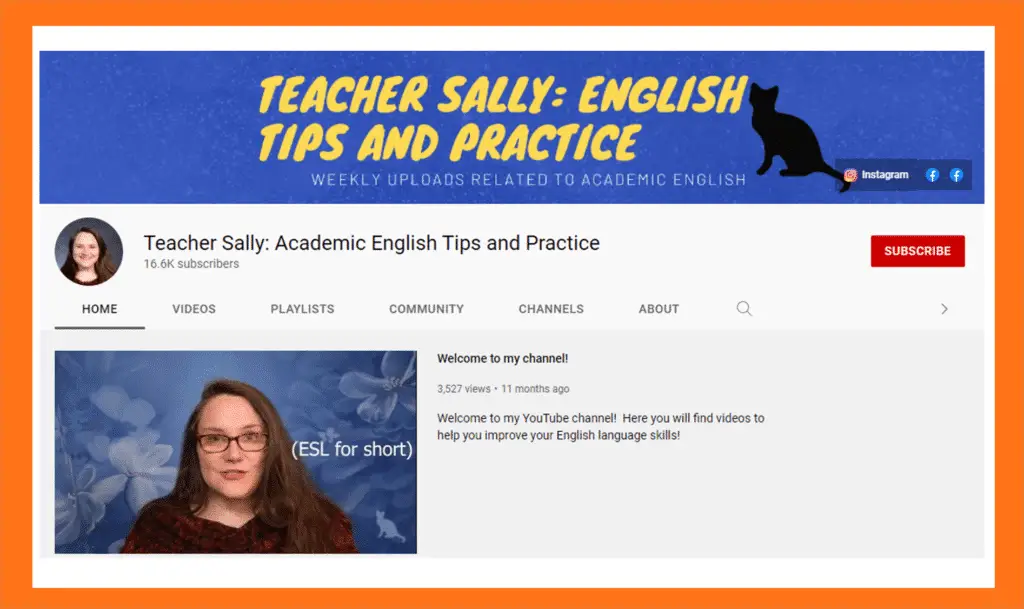 Teacher Sally Official YouTube Channel
