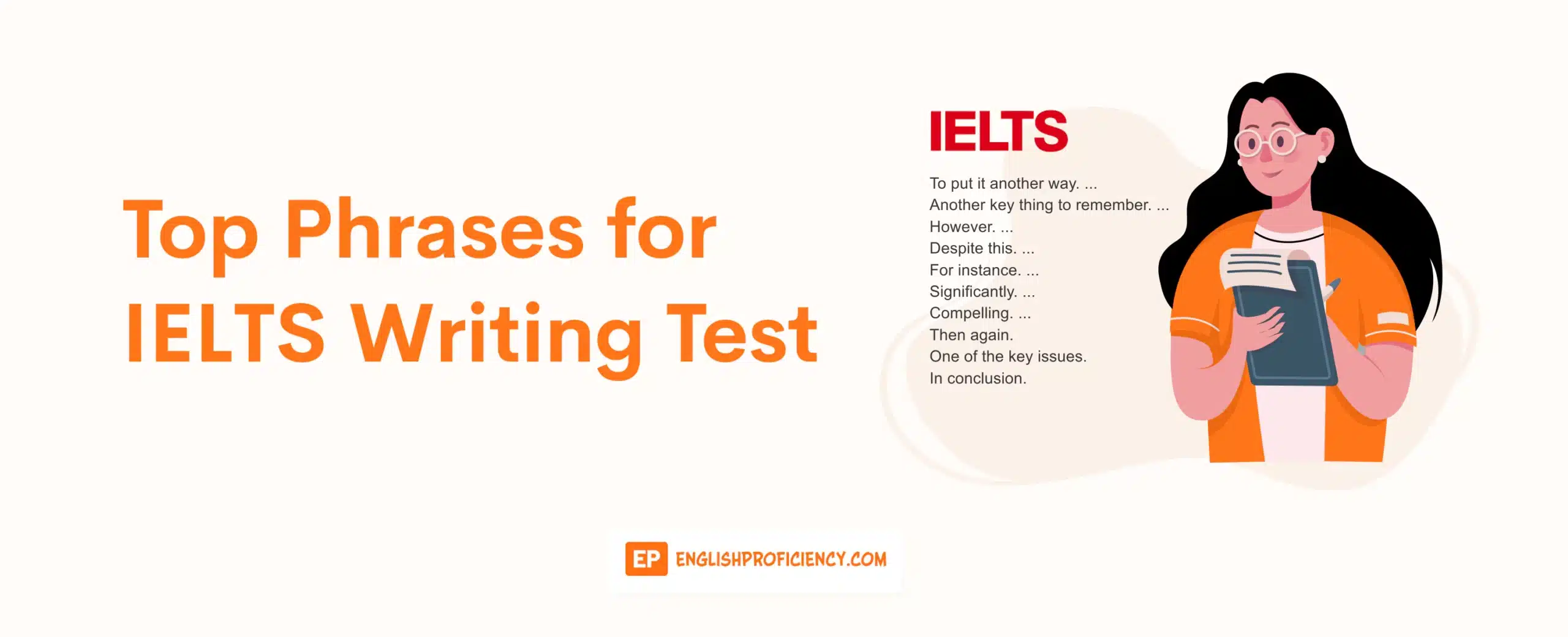 Top 100 Phrases for IELTS Writing Test