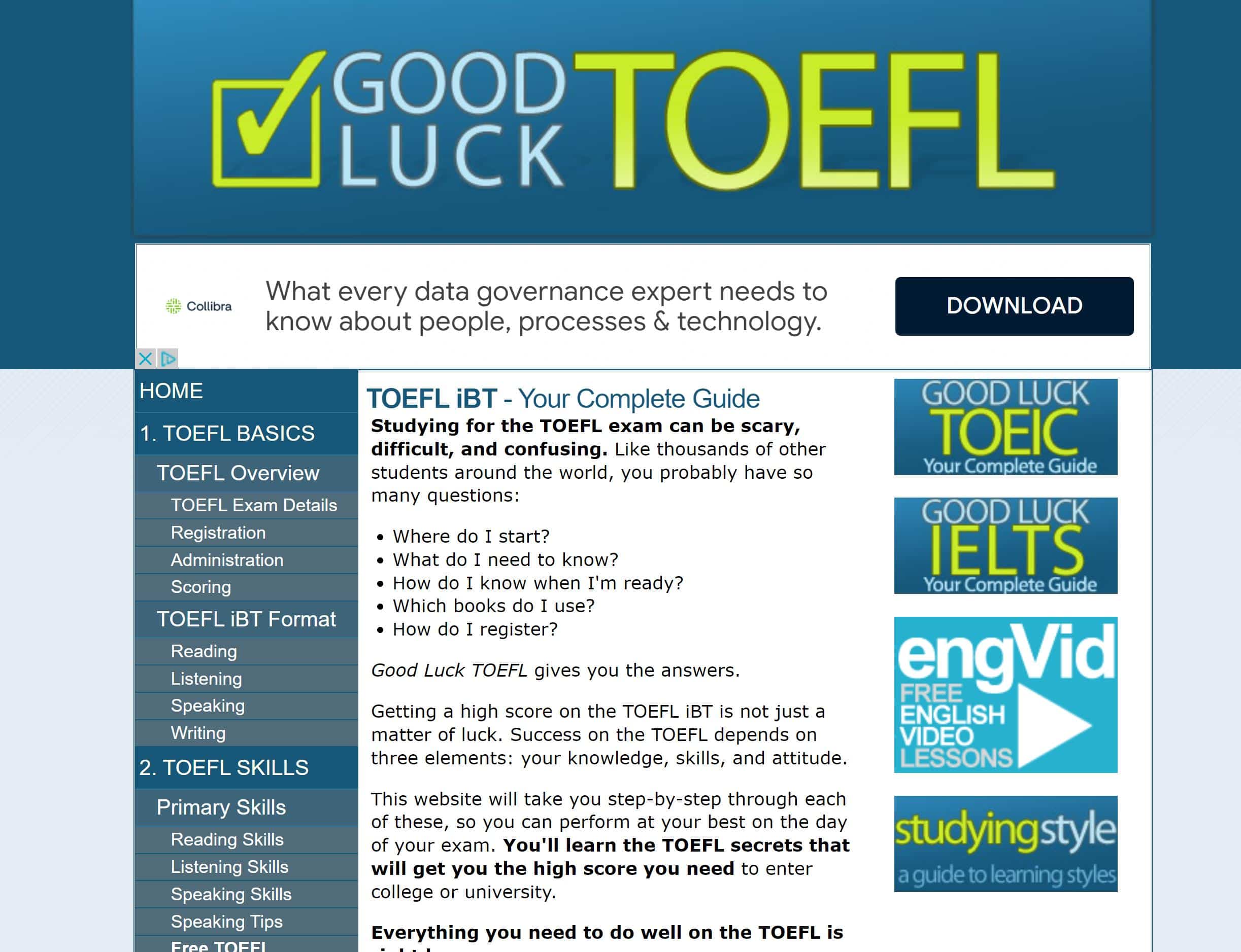 Good Luck TOEFL