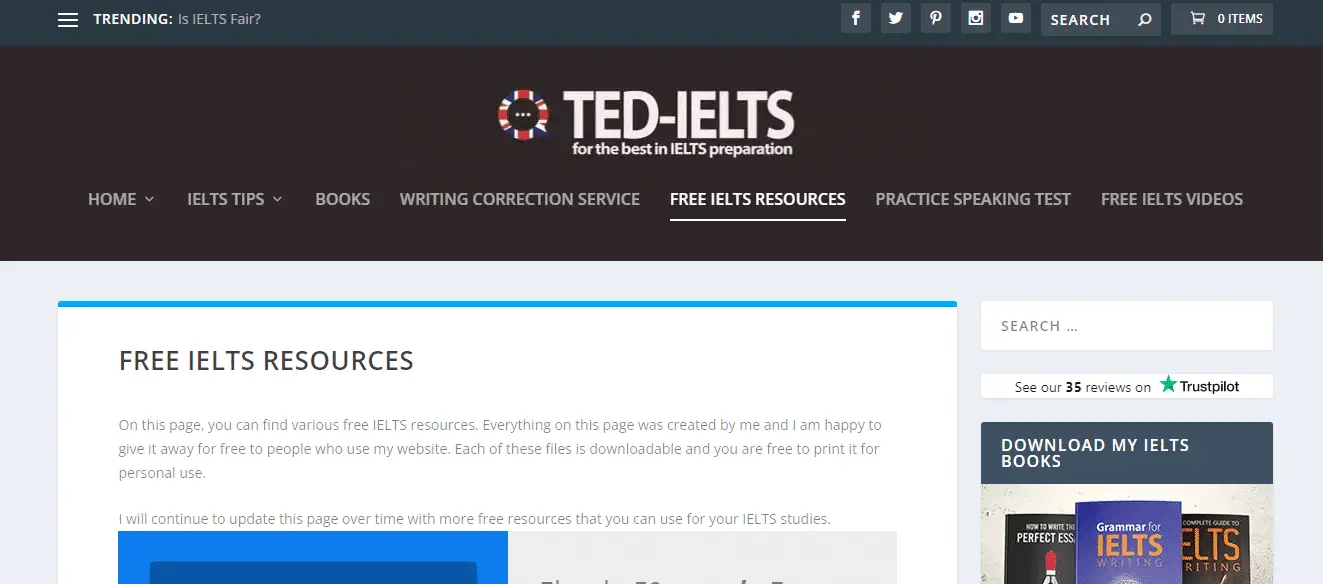 TED-IELTS Free Resources